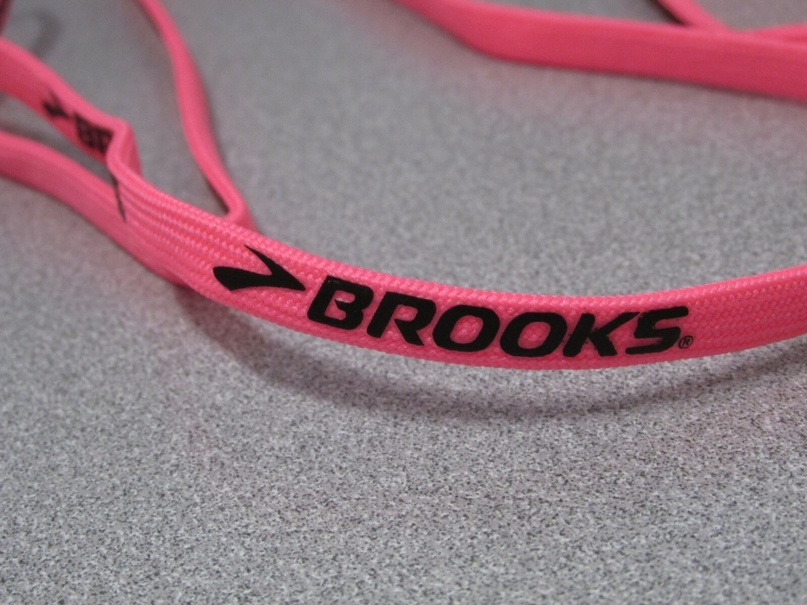 Brooks Shoe Laces Neon Pink Flat 46" Long Shoelaces One Pair eBay