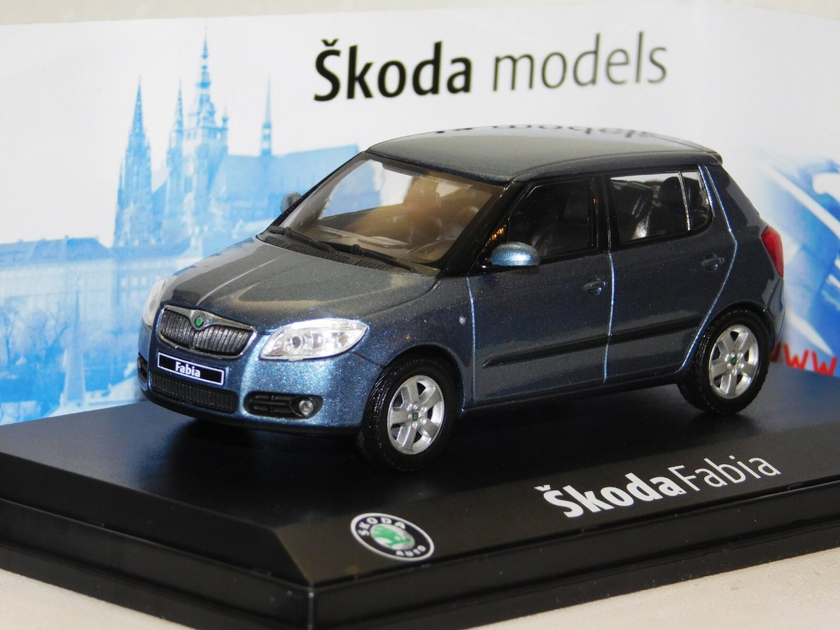 SKODA FABIA SATIN GRAY METALLIC ABREX 1/43 | eBay