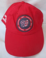 WASHINGTON NATIONALS SALUTE TO SERVICE ADJUSTABLE RED CAP HAT