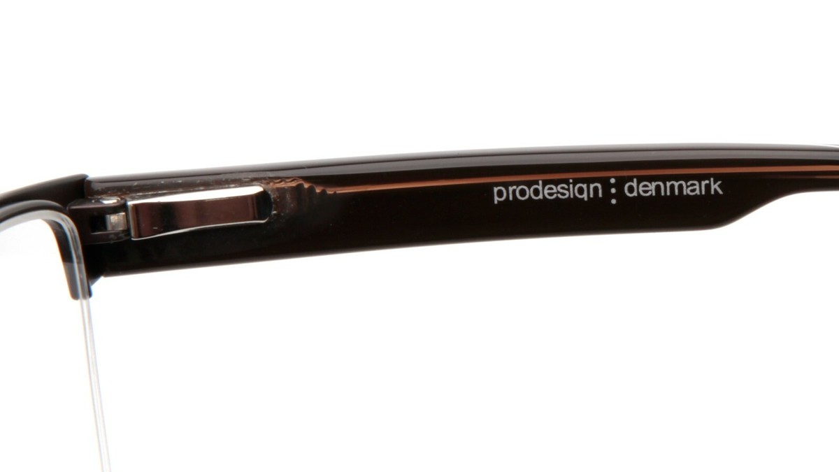 新品■prodesiqn:denmerk（プロデザイン：デンマーク）■5031 NEW PRODESIGN DENMARK 1402 c.5031 BROWN EYEGLASSES FRAME 56