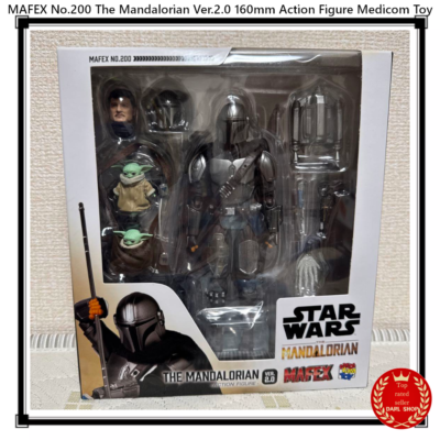 MAFEX No.200 The Mandalorian Ver.2.0 160mm Action Figure Medicom