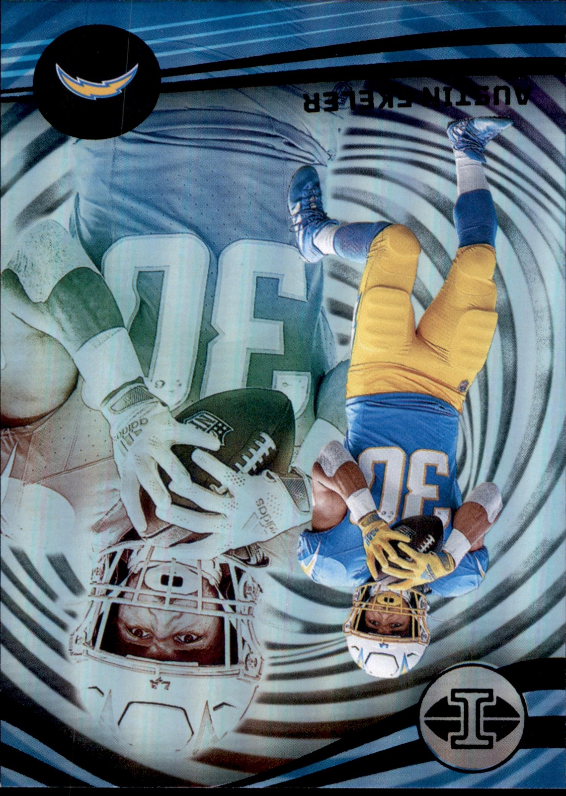 Austin Ekeler #61 2023 Panini Illusions