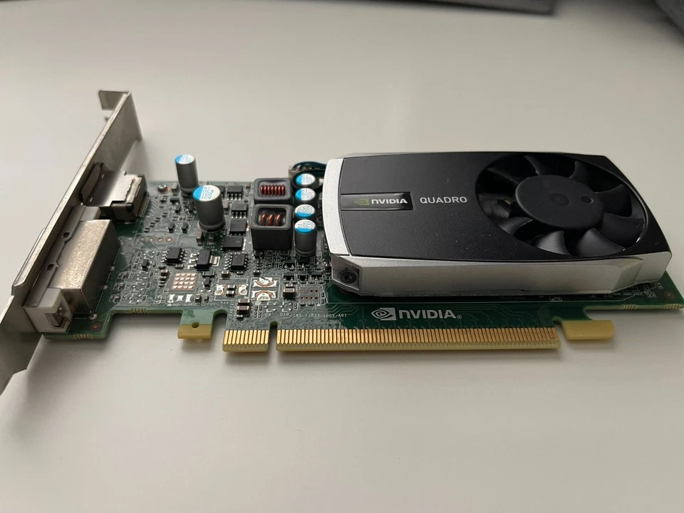 New Nvidia Quadro 600 GDDR3 1GB Video Graphics Card PCI-E Display Port DVI - Image 2 of 3