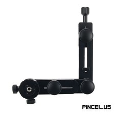 For DSLR CR-30C Mini Panoramic Head Panoramic Tripod Head with Clamp Load 2KG