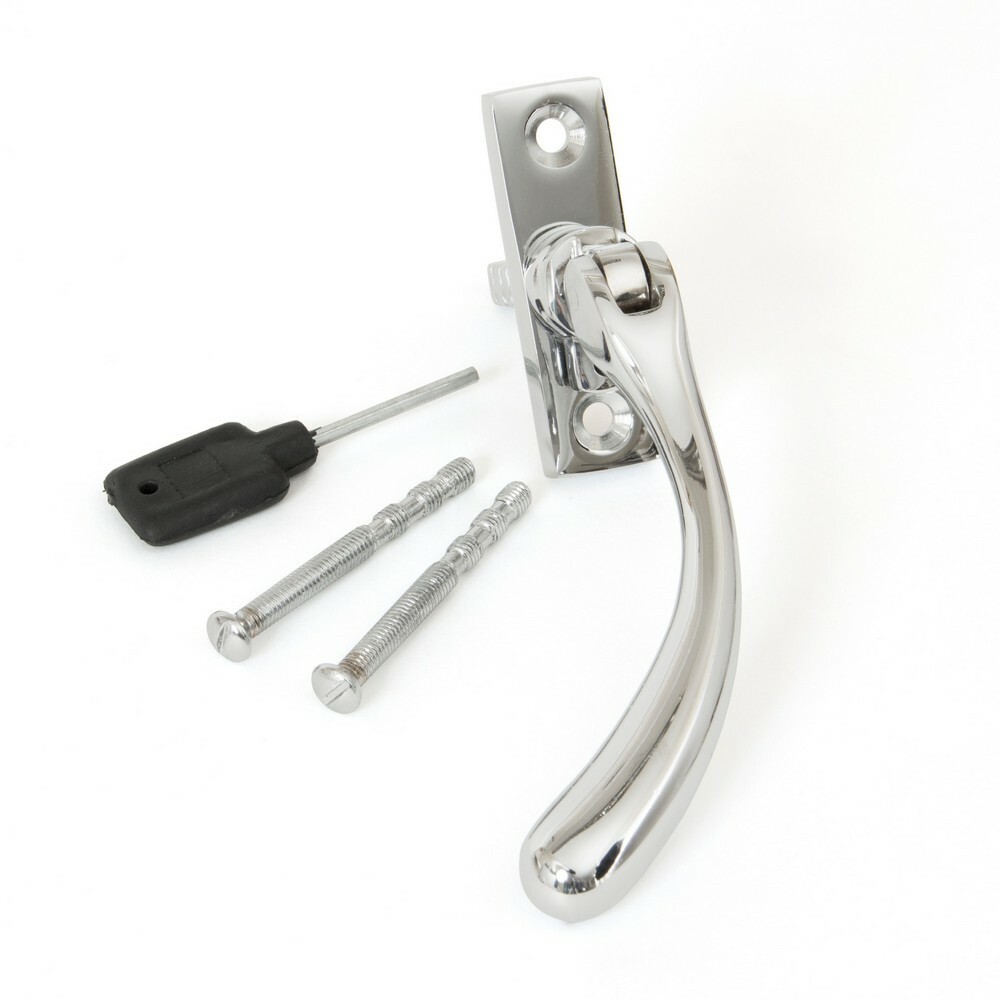 B&Q - Polished Chrome Slim Peardrop EspagLh - Image 2