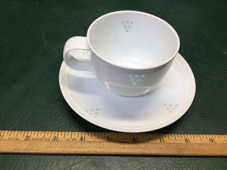 18 piezas Dansk Statement Japón ~ 8 tazas y 10 platillos Foto 4 de 4