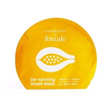 2 x Essential Sheet Mask with Vitamin C and Papaya Tan Removal Dull Skin 26gm