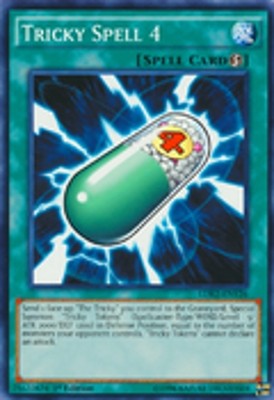 Tricky Spell 4 1st X 3 YUGIOH LDK2-ENY26 Quick-Play Spell Card | eBay Tricky Spell 4 1st X 3 YUGIOH LDK2-ENY26 Quick-Play Spell Card | eBay