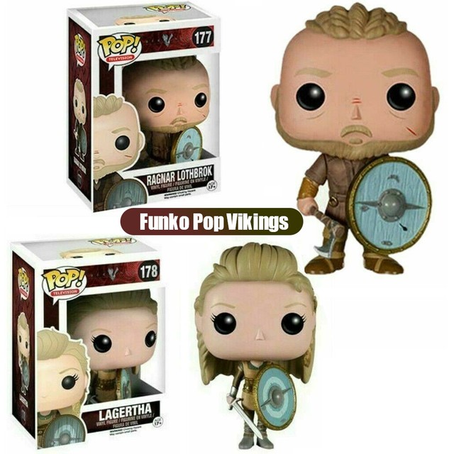 Funko Pop Vikings Vinyl Action Figure LAGERTHA RAGNAR LOTHBROK Toy Kid