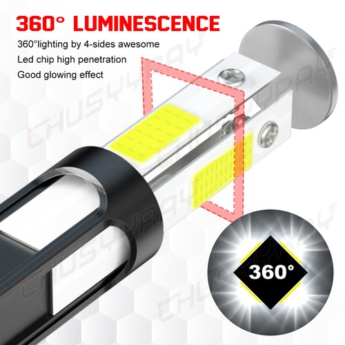 For 2006-2010 Hummer H3 6000K LED Headlight Hi/Lo + Fog Light 4 Bulbs Combo kit - Bild 4 von 14