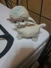 Vintage The Sun Rubber Co Lamb Squeaky Rubber Toy Retro 1955