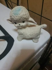 Vintage The Sun Rubber Co Lamb Squeaky Rubber Toy Retro  1955