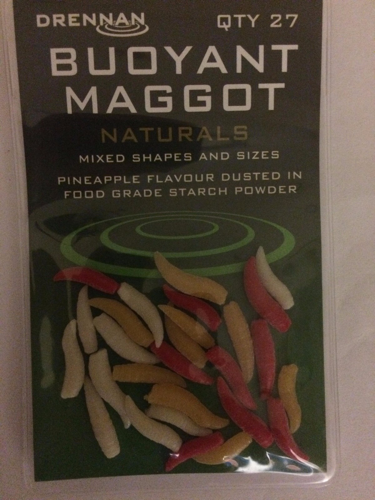 DRENNAN BUOYANT MAGGOT ARTIFICIAL BAIT FOR CARP, TENCH ETC
