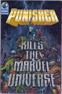 PUNISHER KILLS THE MARVEL UNIVERSE 1st PRINTING 1995 GARTH ENNIS 