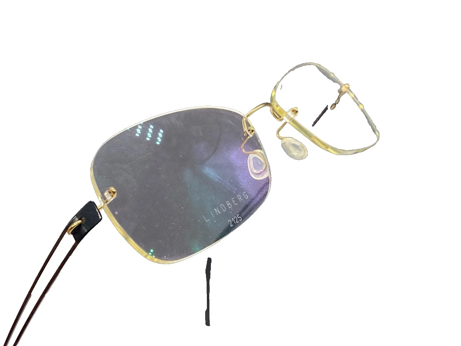 Oval Titanio Lindberg Marcos de Anteojos