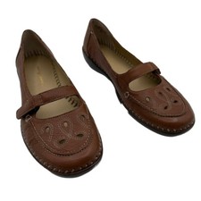 Easy Spirit Womens US 6 M Leather Nidias Brown LE Shoes New in Box