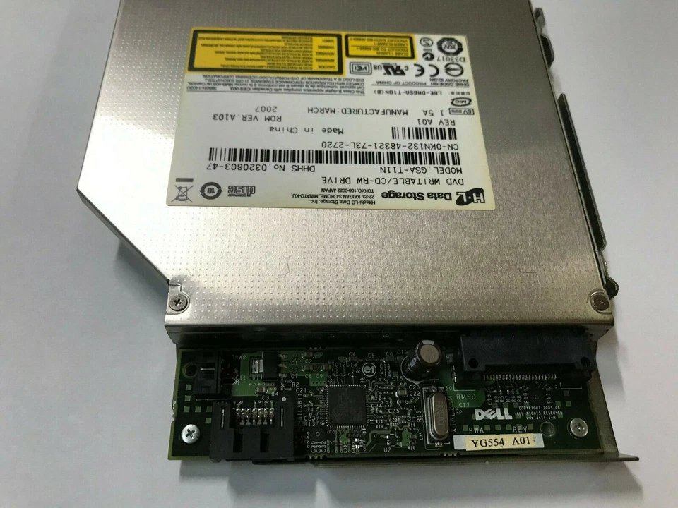 Genuine Hitachi LG GSA-T11N CD DVD±RW IDE Drive Dell OptiPlex 740 745 750 0KN132 - Image 3 of 3
