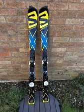 Salomon R10 131 Junior XRACE Skis with Bindings 
