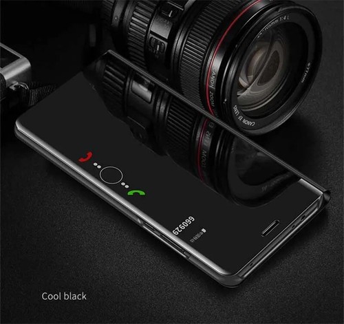 Lustro Flip Case do Samsung S25 S24 S23 S21 A16 A15 Skórzany stojak na telefon Etui - Zdjęcie 10 z 20
