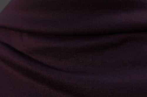 2 Metres Of Aubergine Purple Light Ponte Roma Double Knit Jersey Dress Fabric - Picture 1 of 4