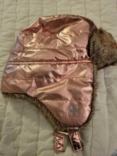 SWISS tech Girls Metallic Pink Winter Hat