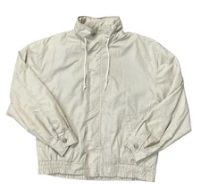 Vintage Duckster Harrington Jacket Sz L Double Pocket Dad Boxy Windbreaker 90s