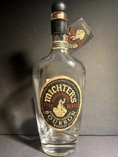 Michter's 10 Year  Single Barrel Bourbon Empty Unrinsed Bottle With Tag