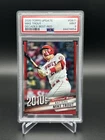 MIKE TROUT 2020 Topps Update - Decades Best RED PARALLEL # /10 PSA 9 POP 1