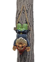Gnome Garden Statue Tree Sculpture Acrobat Outdoor Decor Patio Lawn Yard Gnome Garden Statue Tree Sculpture Acrobat Outdoor Decor Patio Lawn Yard