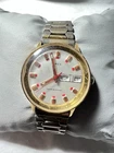 Timex Vintage MARLIN,day/Date,1970’s 26860 02774,red Accented Hours/hands, men’s