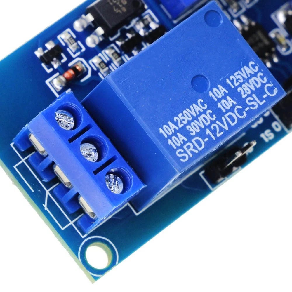 2Pcs DC12V 10A Delay Relay Switch Turn On Off Switch Module With Time Timer HOT