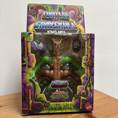 Turtles Of Grayskull King Hiss 5.5'' Action Figure MOTU x TMNT Unpunched 1:12