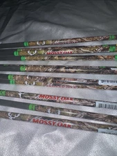 New 11  MOSSY OAK CARBON ARCHERY ARROWS 350 SPINE 29" 60-75lbs