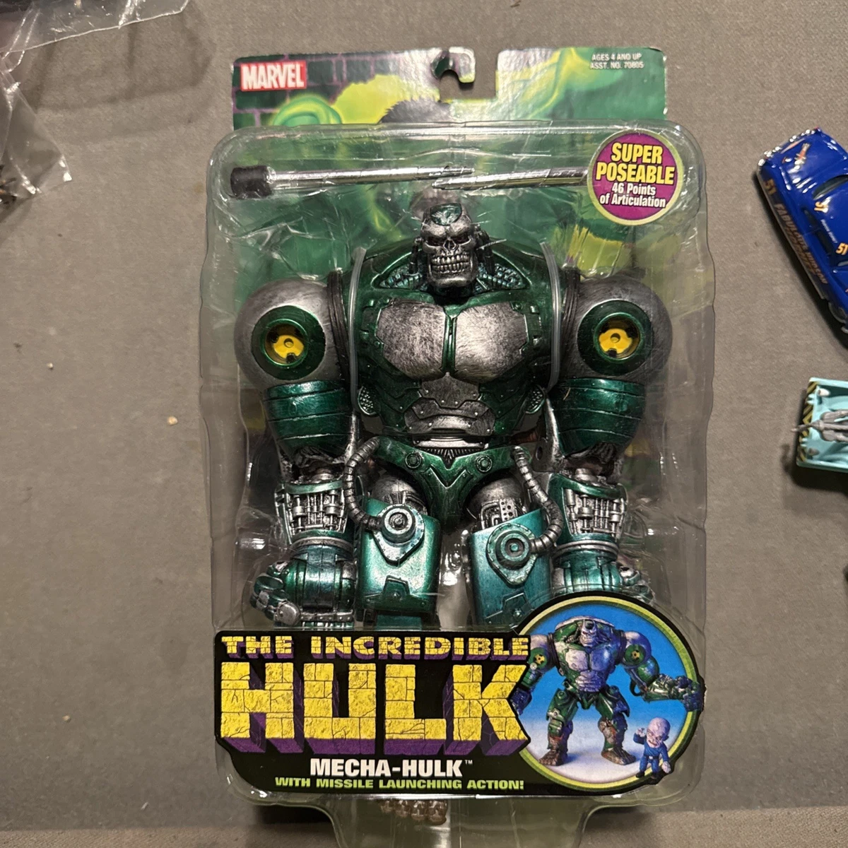 FIGURINE EN PVC Articulée du personnage de Hulk, marque Toy Biz EUR 15