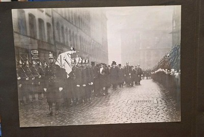 Polizei Hamburg Weimarer Republik Begräbnis Schutzmannschaft & Weihnachtsfeier