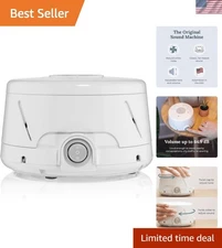 White Noise Machine Sleep Sound Mask for Adults Kids Office Relax