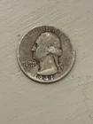1941-S United States Of America Quarter Dollar 25 Cents 90% Silver KM#164