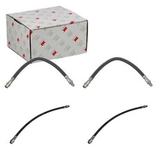 4xNK BREMSSCHLAUCH VORNE+HINTEN passend für MERCEDES C/E-KLASSE W204 A207 C207