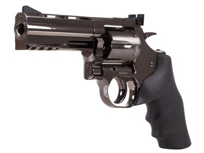 Dan Wesson 715 4'' CO2 BB Revolver, Steel Grey .177
