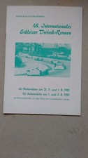 Kurzausschreibung"48.Internationales Schleizer Dreieck -Rennen "Juli/August 1981