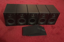 5x Denon SC M37 Regallautsprecher als 5.0 Set