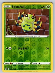 Spinarak 003/195 Silver Tempest Reverse Holo Common