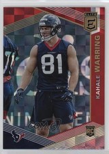 2019 Panini Donruss Elite Rookies Red 7/299 Kahale Warring #153 0l2