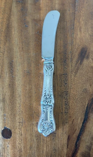 Sterling Silver .925 Gorham KING GEORGE Antique Butter Knife - 6"