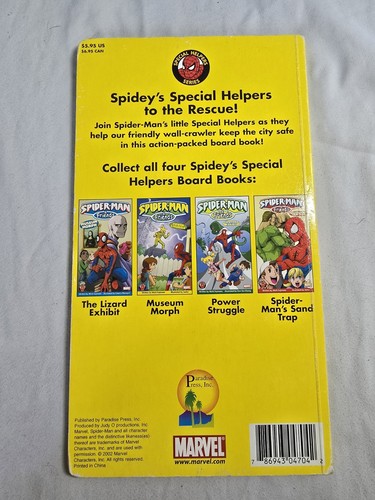 Spider-Man & Friends Spidey’s Special Helpers Book Set of 4 By Michi Fujimoto - Picture 8 of 10