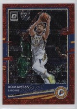 2020 Panini Donruss Optic Fast Break Red Prizm 14/85 Domantas Sabonis #142 b8h