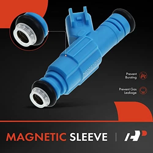 Fuel Injectors 0280155972, 53031099 Replacement for Jeep Liberty 3.7L 2002-2003 Foto 3 de 4