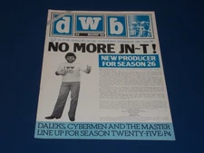 1988 MARCH DWB MAGAZINE - NO MORE JN-T FRONT COVER - H 10876