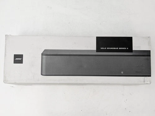 OPEN BOX - Bose Solo Soundbar Series II 2 Bluetooth TV Speaker - Black