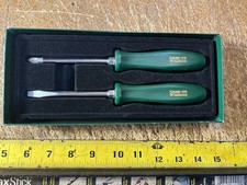 Snap-on Tools Nos 75th Anniversary Hard Grip Screwdriver Set Sds2anv Snap-on Tools Nos 75th Anniversary Hard Grip Screwdriver Set Sds2anv